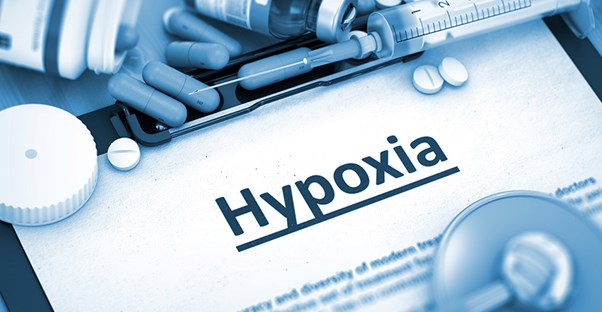 a medical chart that lists the symptoms of hypoxemia and hypoxia