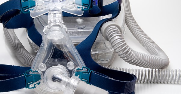 a set of sleep apnea masks and mouthpieces